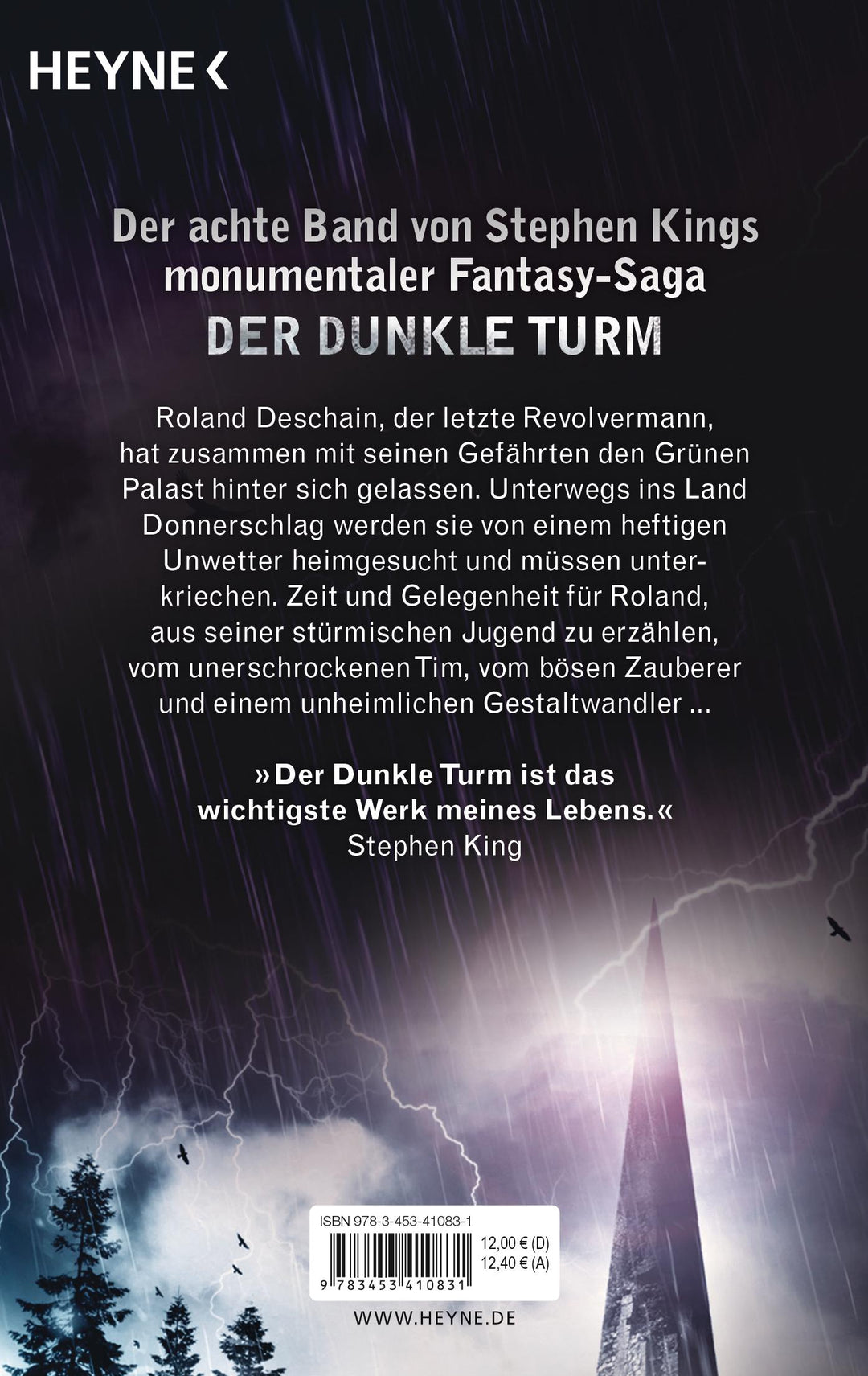 Der dunkle Turm 8: Wind | King, Stephen