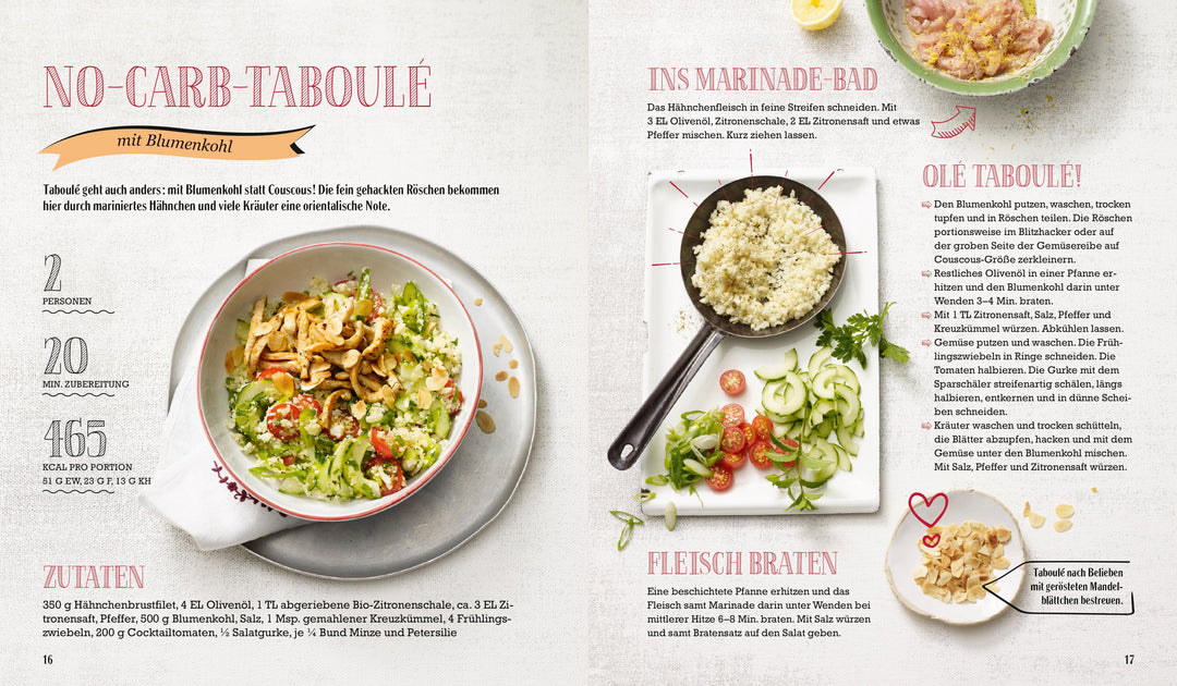 Just Delicious - No Carb Abendessen | Pfannebecker, Inga