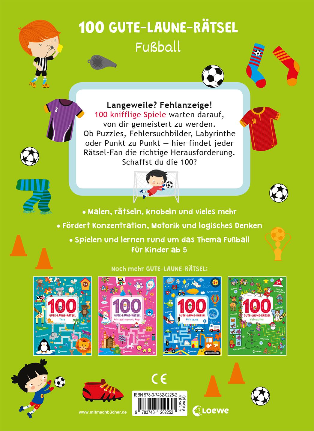 100 Gute-Laune-Rätsel - Fußball | -