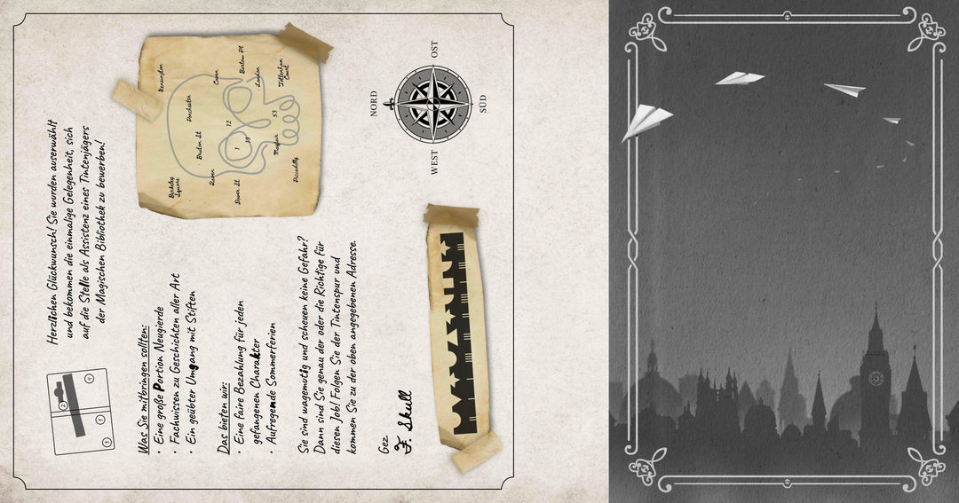 Die Tintenjäger: Löse das Rätsel der magischen Bibliothek | Walker, Lucy K.