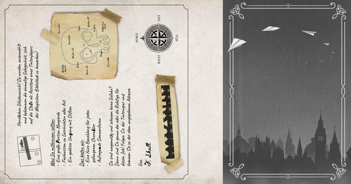 Die Tintenjäger: Löse das Rätsel der magischen Bibliothek | Walker, Lucy K.