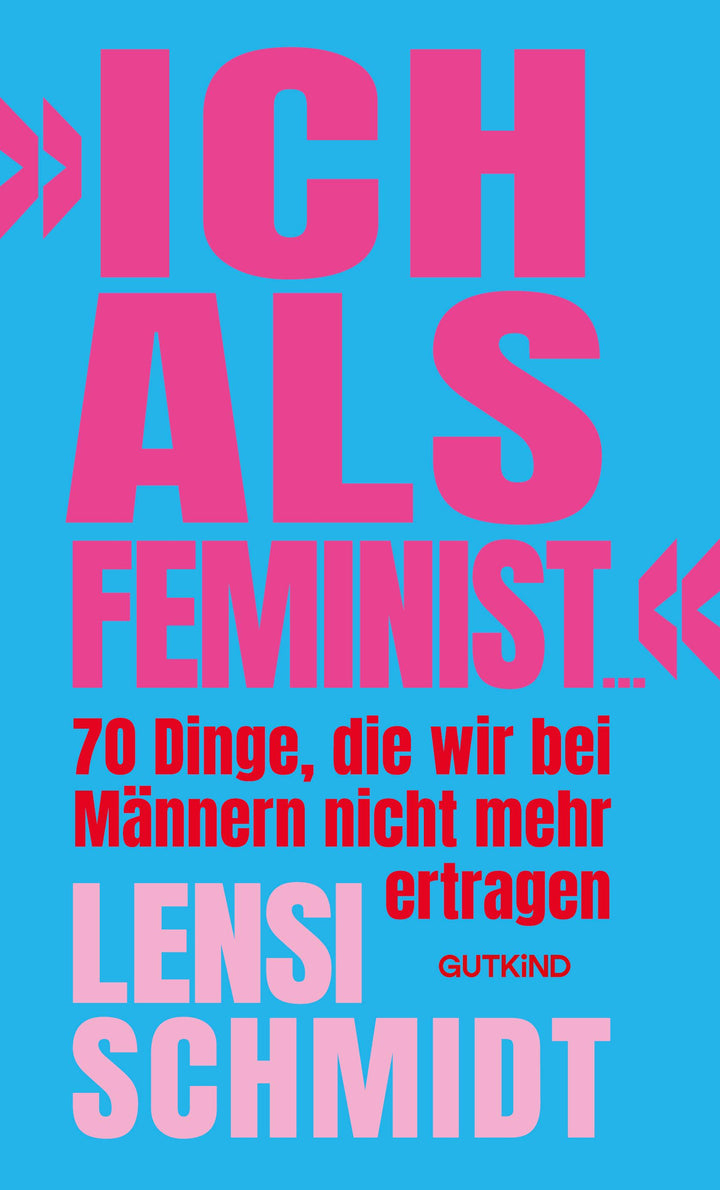 'Ich als Feminist ...' | Schmidt, Lensi