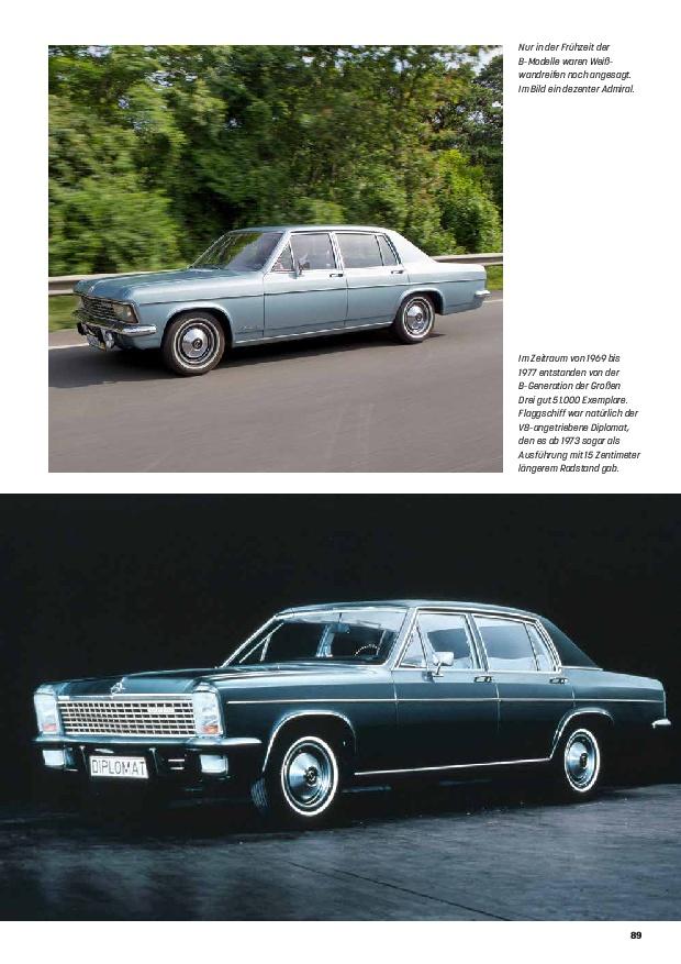 Opel Kapitän, Admiral, Diplomat A & B - Die großen Drei aus Rüsselsheim | Di...