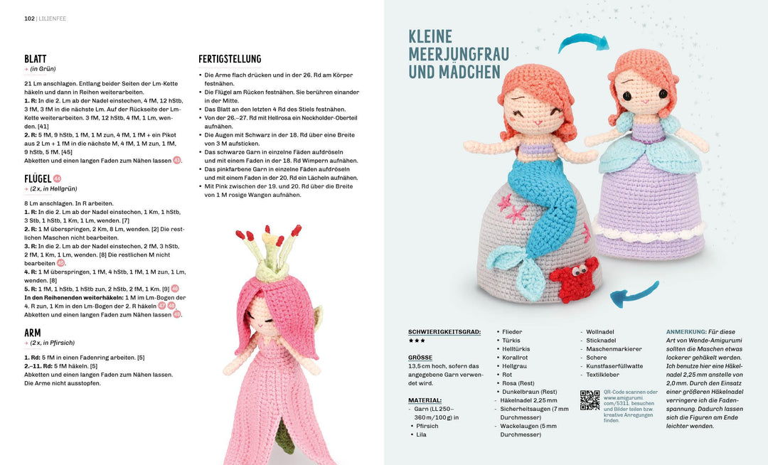 Zauberhafte Wende-Amigurumis häkeln mit @chibiscraft | Pranajaya, Febby