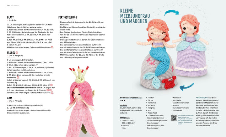 Zauberhafte Wende-Amigurumis häkeln mit @chibiscraft | Pranajaya, Febby