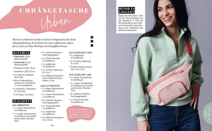 Bauchtaschen nähen | Komarek, Sabine