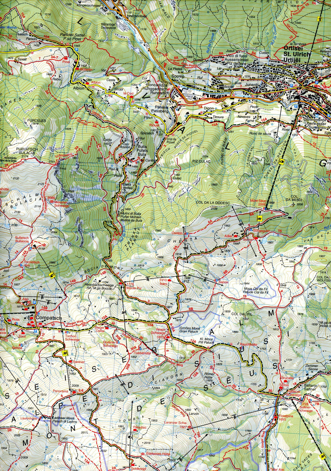 05 Val Gardena- Alpe di Siusi-  Gröden - Seiseralm | -