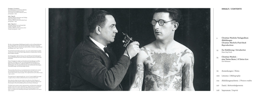 Christian Warlich. Tattoo Flash Book (dt./engl.) | -