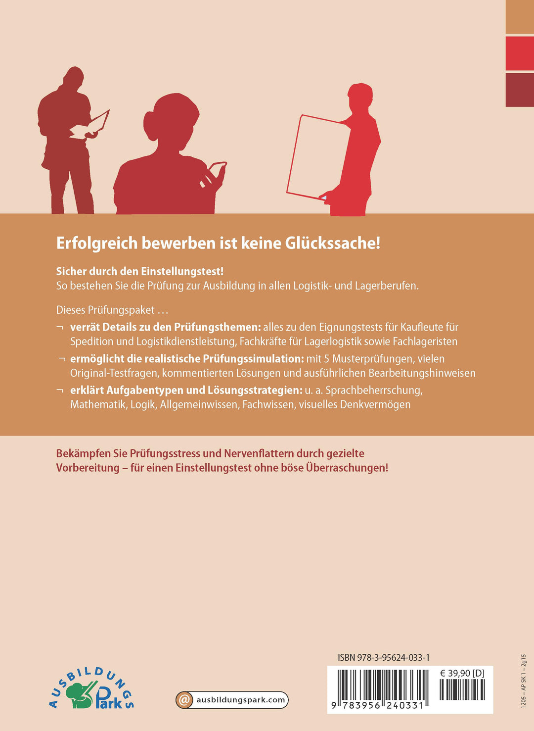 Der Eignungstest / Einstellungstest zur Ausbildung zum Kaufmann für Speditio...