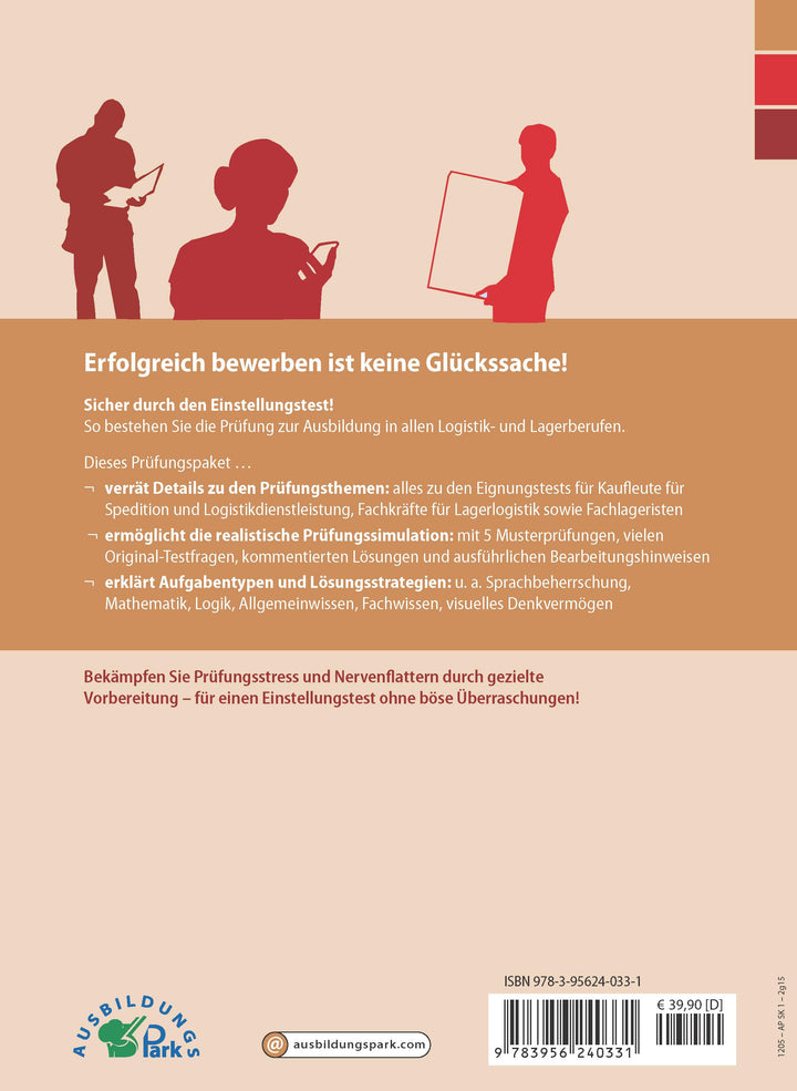 Der Eignungstest / Einstellungstest zur Ausbildung zum Kaufmann für Speditio...