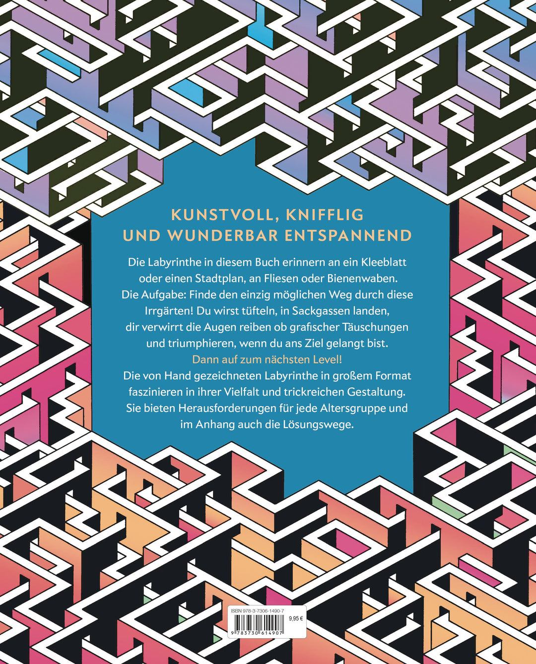 Meisterhafte Labyrinthe. 80 handgezeichnete Irrgärten zum Nachzeichnen und A...