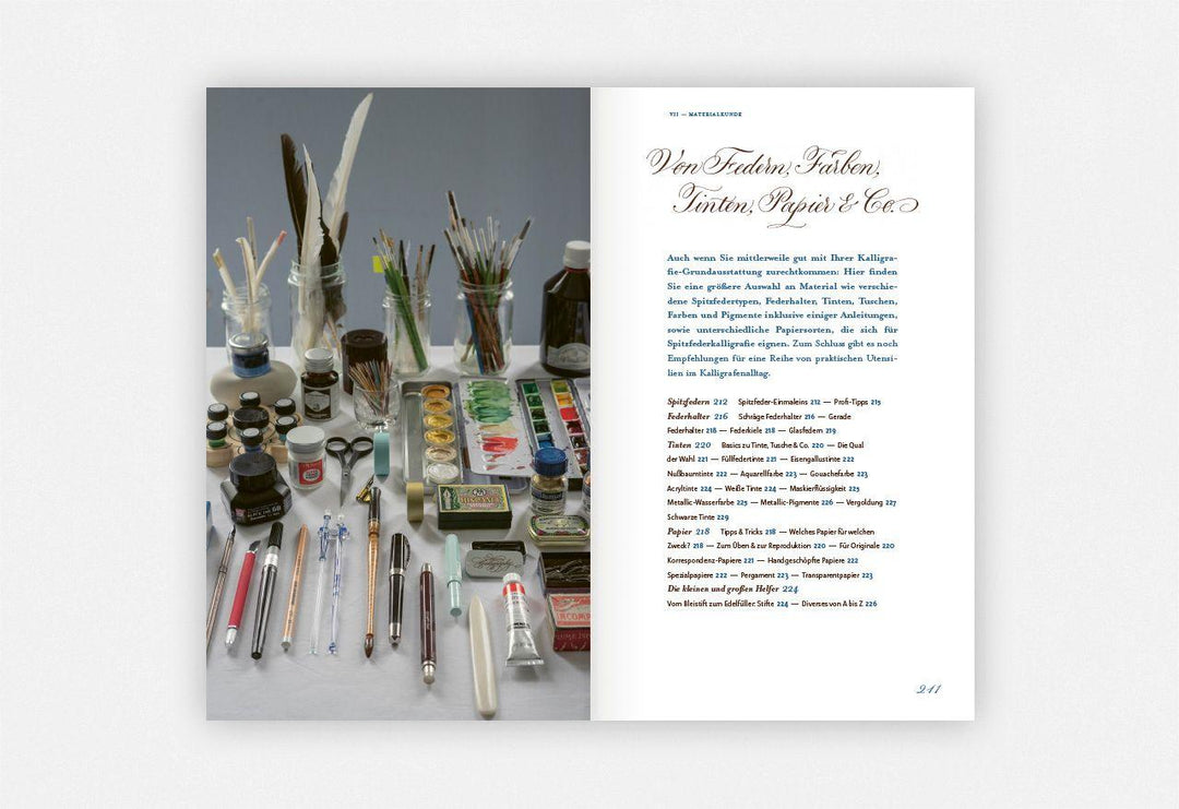 Spitzfederkalligrafie | Weigele, Stefanie