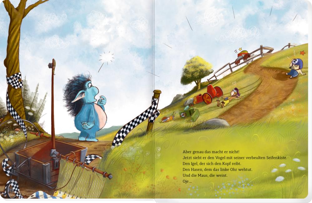 Der Grolltroll ... will Erster sein! (Pappbilderbuch) | Speulhof, Barbara va...