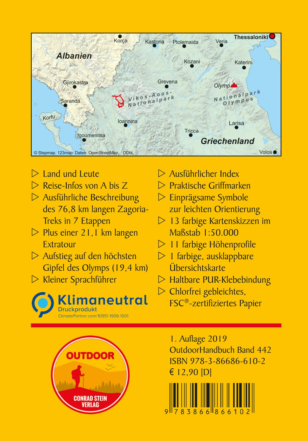 Griechenland: Zagoria-Trek | Steinhagen, Diana | Steinhagen, Lars