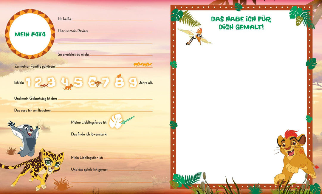 Disney Junior Die Garde der Löwen: Meine ersten Freunde | Panini