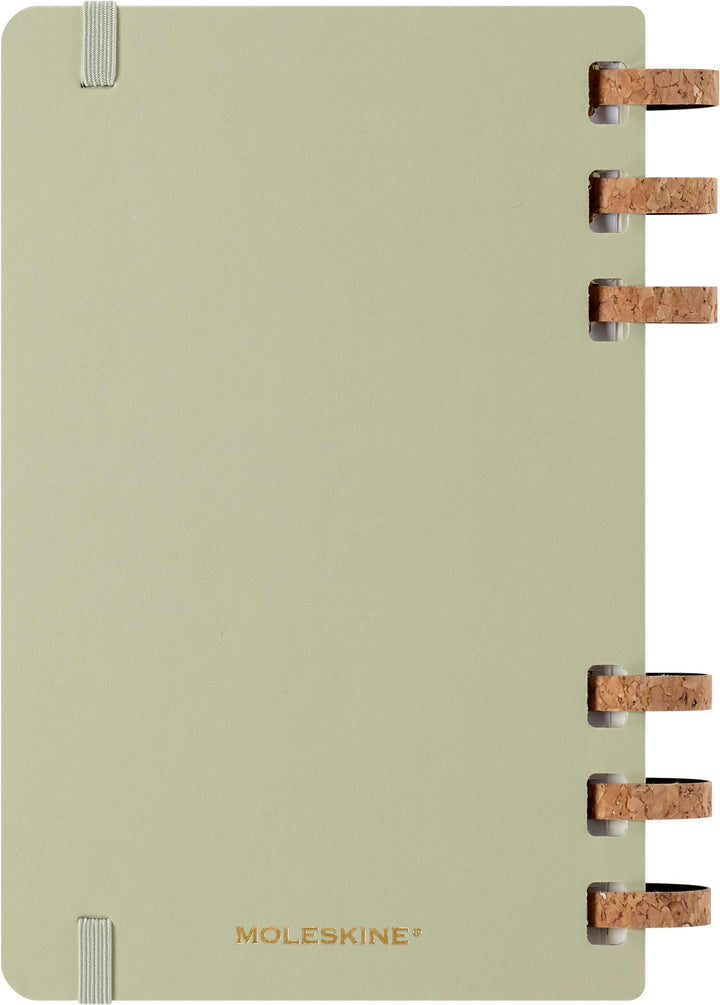 Moleskine 12 Monate Studienplaner mit Spiralbindung 2026, L/A5, Fester Einba...