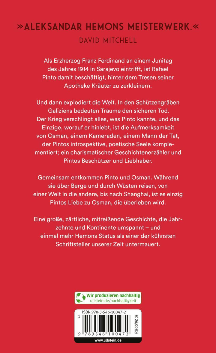 Die Welt und alles, was sie enthält | Hemon, Aleksandar