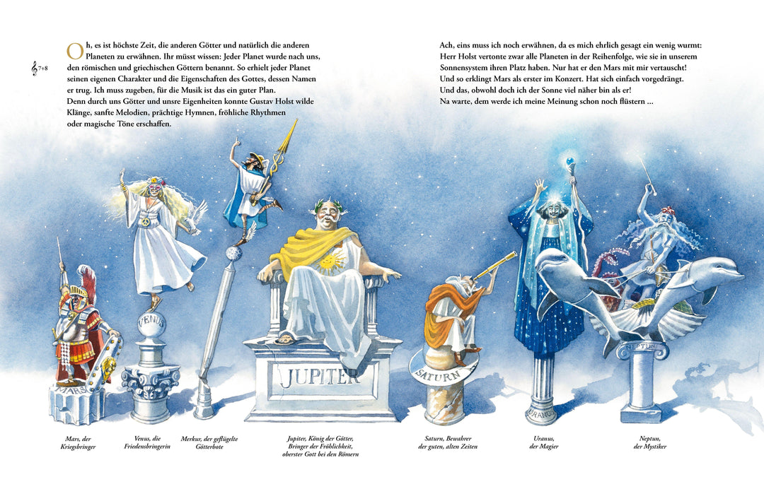 Die Planeten (Das musikalische Bilderbuch mit CD und zum Streamen) | Simsa, ...