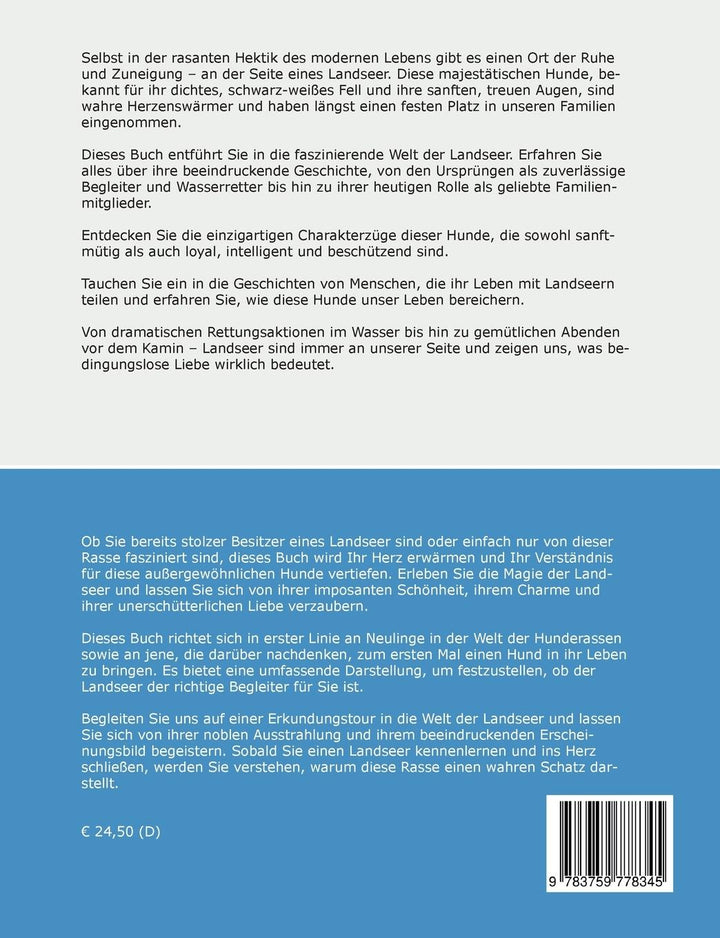 Traumrasse Landseer | Habicht, August