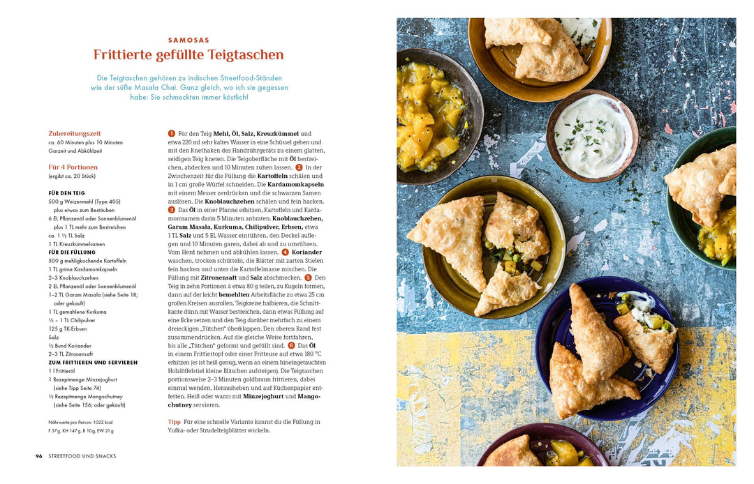 Deftig vegetarisch - Indien | Weber, Anne-Katrin