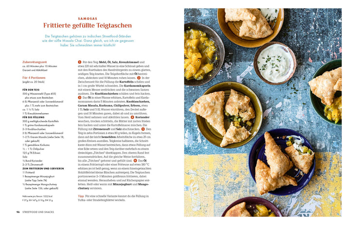 Deftig vegetarisch - Indien | Weber, Anne-Katrin