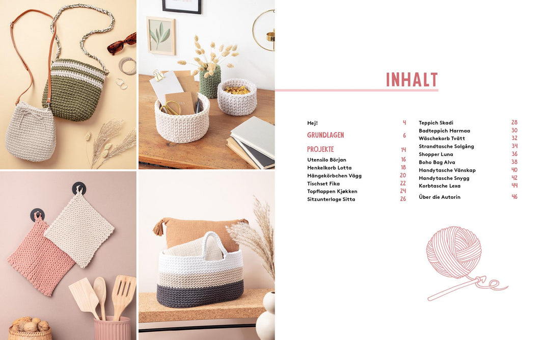 Hej. Mit Rope-Garn häkeln super easy | Nar, Natalie