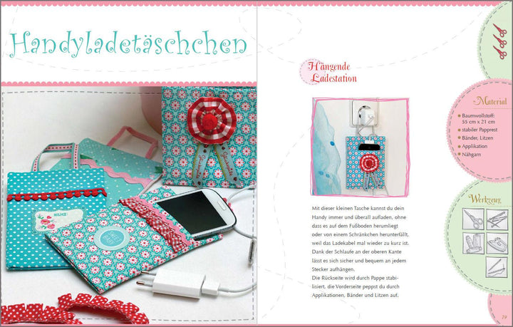 Der große Nadelzauber. Tolle Nähideen für Mädels. Mit und ohne Nähmaschine. ...