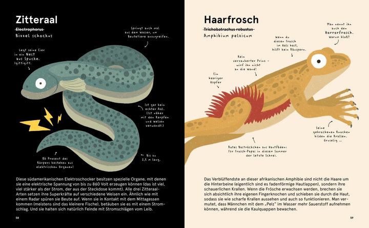 Das Lexikon gruseliger Tiere | Bunting, Philip