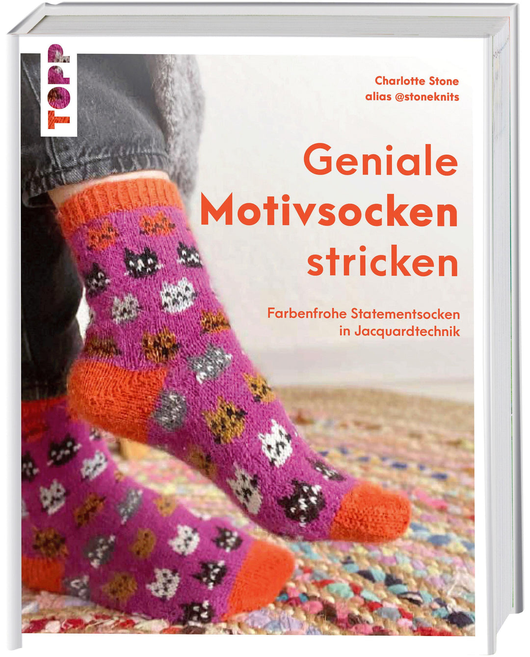 Geniale Motivsocken stricken | Stone, Charlotte