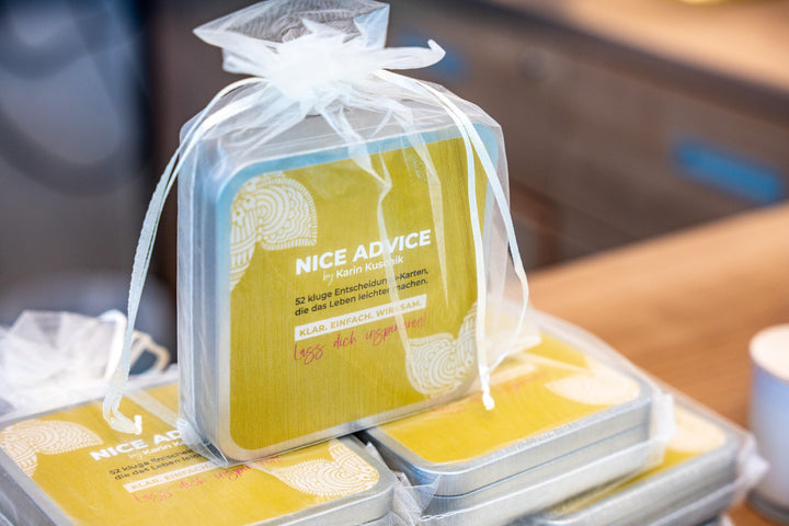 NICE ADVICE KARTEN - 52 kluge Entscheidungshelfer für jeden Tag: | Kuschik, ...