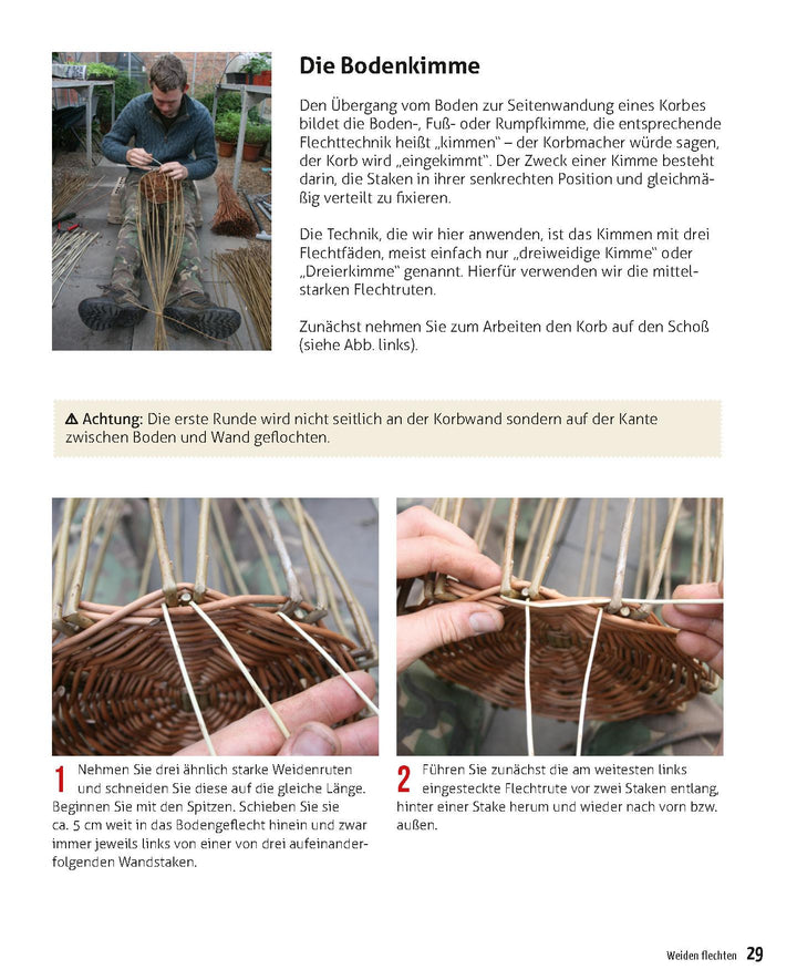 Weidenkörbe flechten | Ridgeon, Jonathan