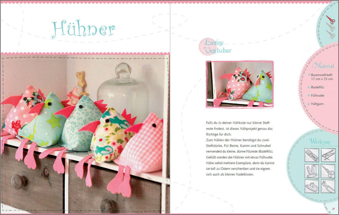 Der große Nadelzauber. Tolle Nähideen für Mädels. Mit und ohne Nähmaschine. ...