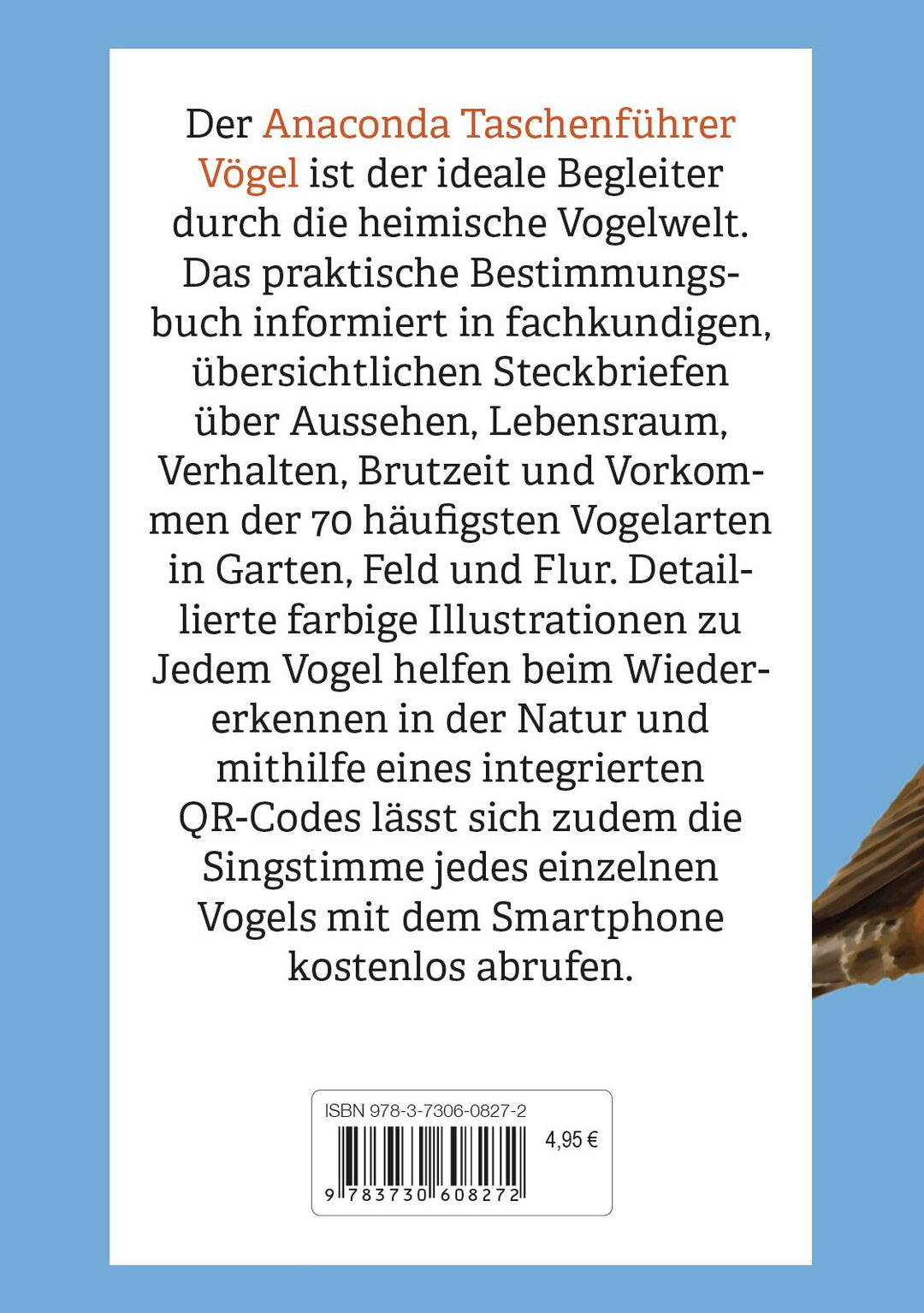 Anaconda Taschenführer Vögel. 70 Arten bestimmen und entdecken | Launois, Thomas