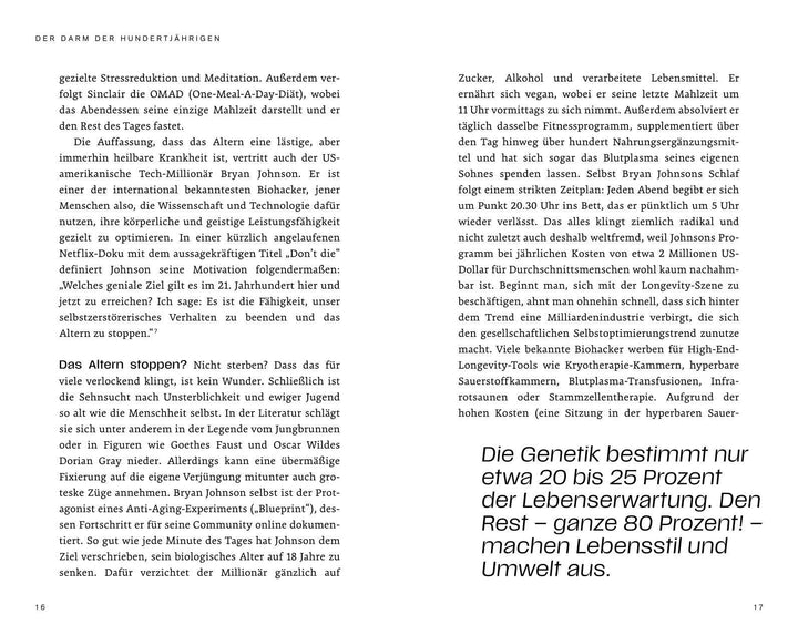 Der Darm der 100-Jährigen | Sartor, Henning | Schütz, Burkhard | Zeiss, Kath...