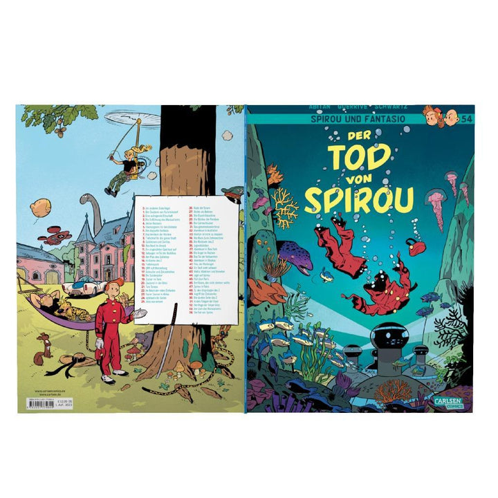 Spirou und Fantasio: Band 54: Der Tod von Spirou | Guerrive, Sophie | Abitan...