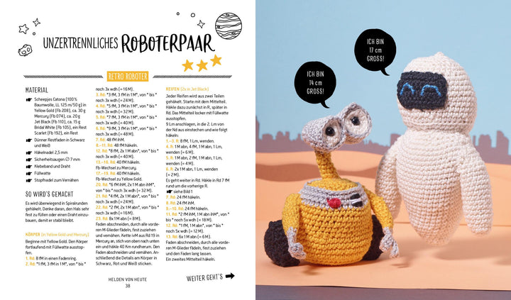 Helden der Kindheit - Das Häkelbuch - Band 6 | Borges, Inga | Urbanneck, Linda