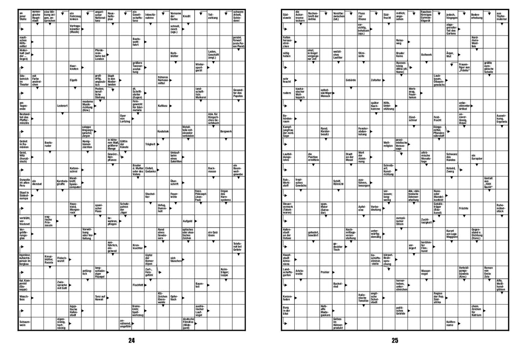 Kreuzworträtsel | -