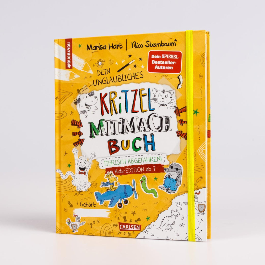 #buch4you: Dein unglaubliches Kritzel-Mitmach-Buch | Hart, Marisa