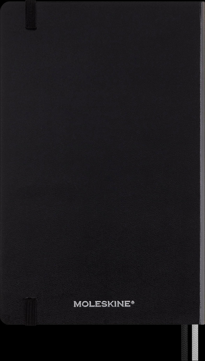 Moleskine Harry Potter Lumos Notizbuch, L/A5, Liniert, Fester Einband, Schwa...