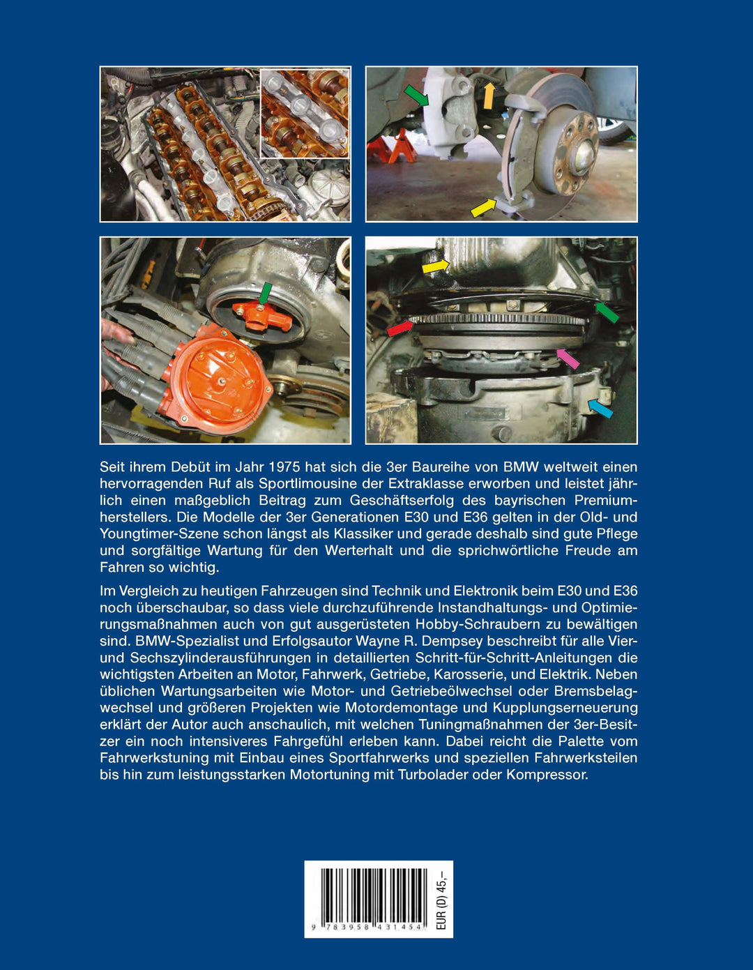 Das BMW 3er Schrauberhandbuch - Baureihen E30/E36 | Dempsey, Wayne R.
