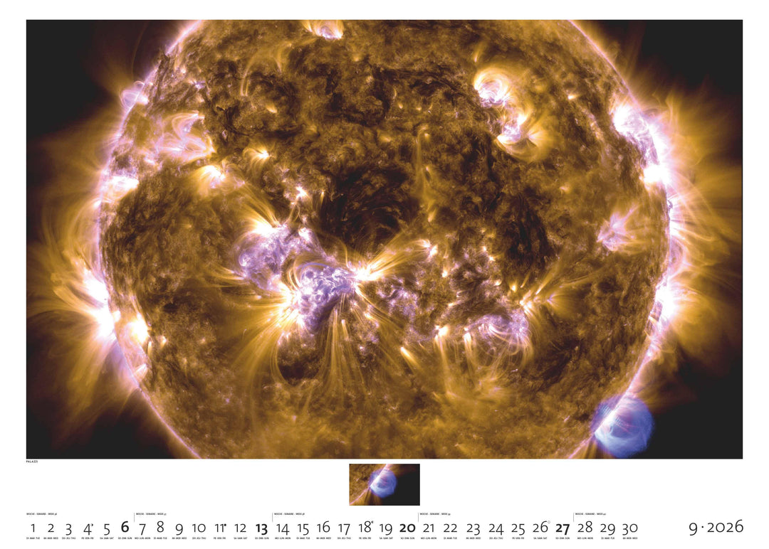 Sternzeit 2026 - Bild-Kalender - Poster-Kalender - 70x50 | Mokler, Felicitas