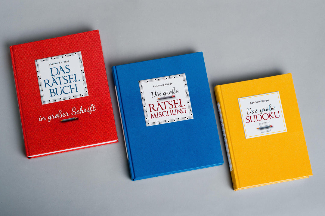 Das Rätselbuch in großer Schrift - Geschenkedition | Krüger, Eberhard