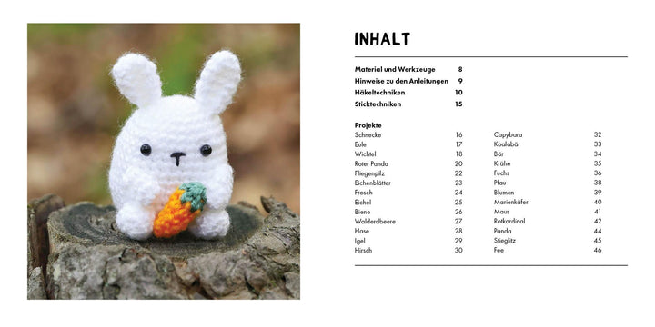 Mini-Amigurumis - Süße Waldbewohner | Chiang, Julia