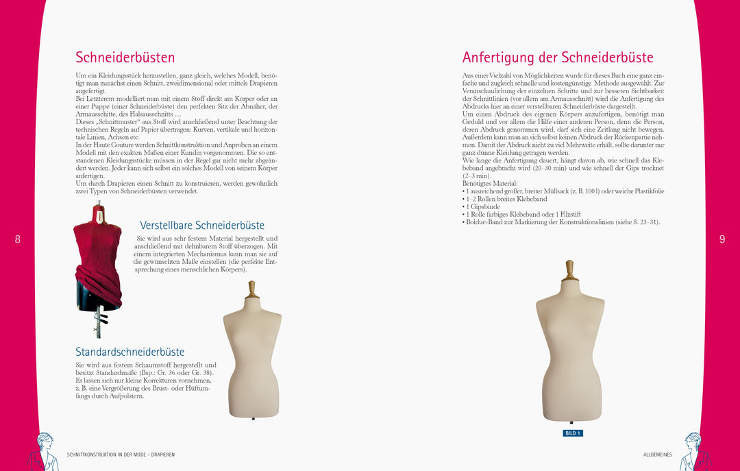 Drapieren an der Schneiderpuppe | Gilewska, Teresa