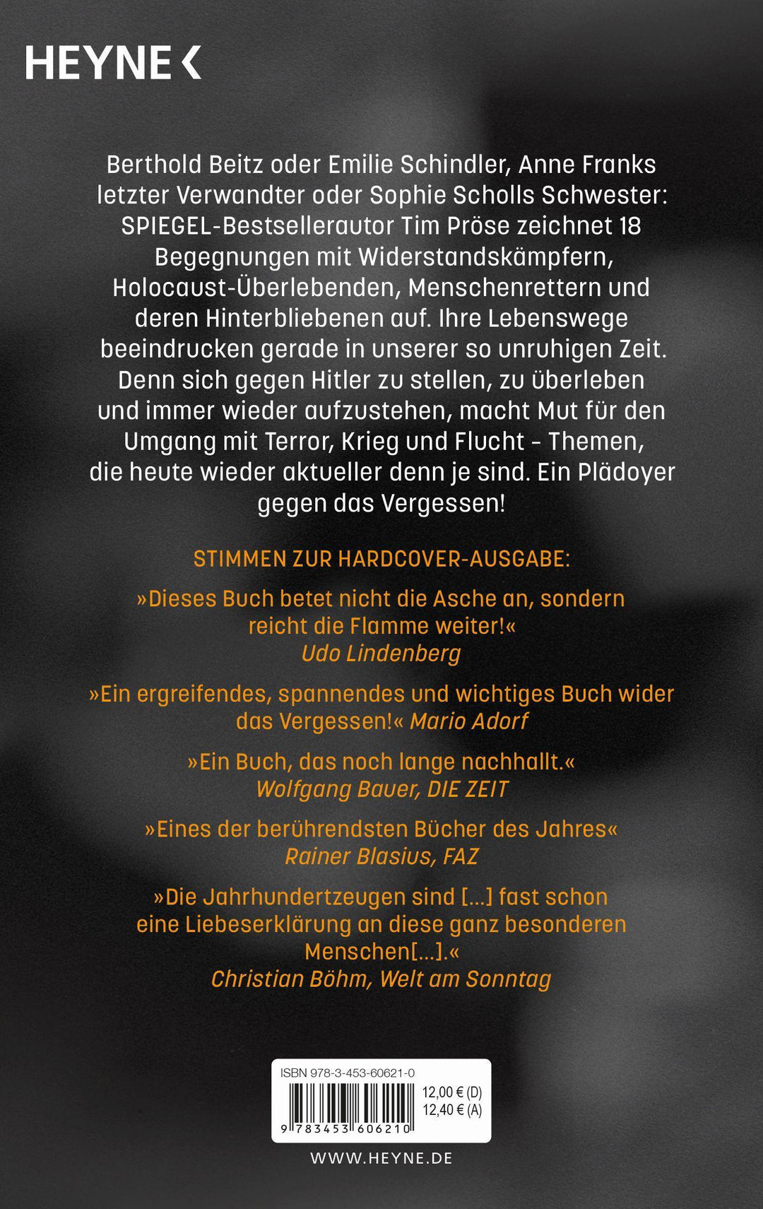 Jahrhundertzeugen | Pröse, Tim