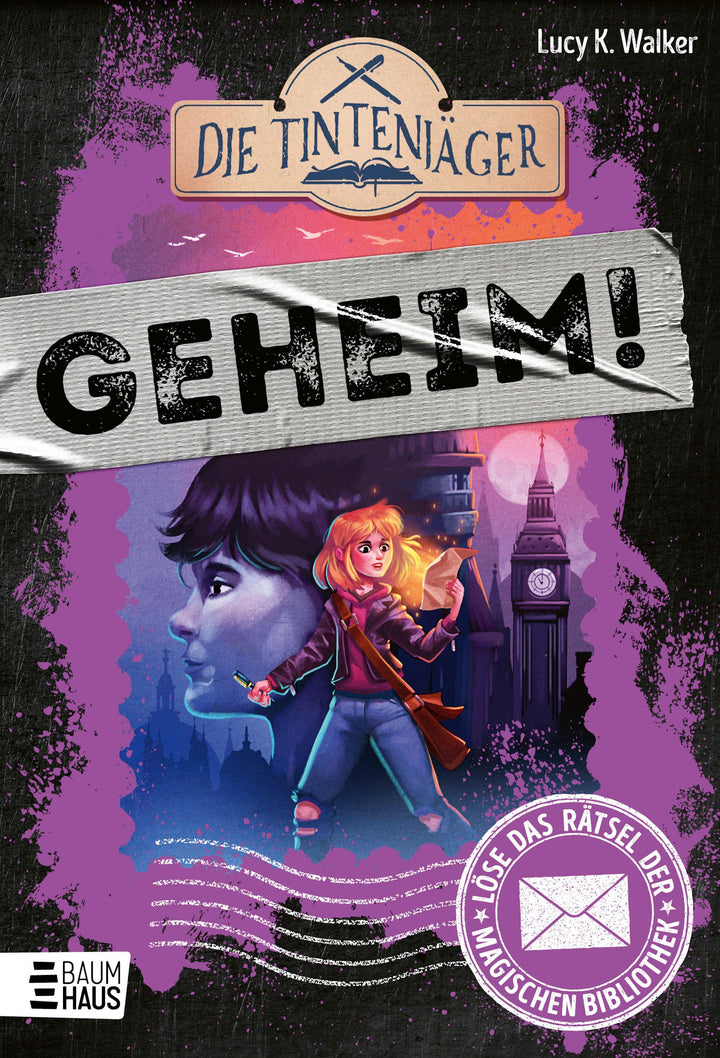 Die Tintenjäger: Löse das Rätsel der magischen Bibliothek | Walker, Lucy K.