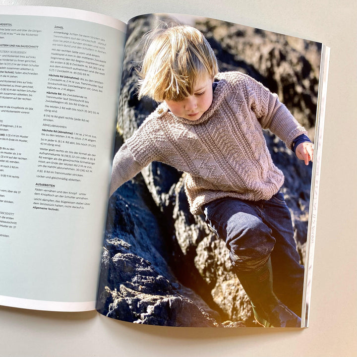 Ganseys. 150 Strickmuster und 10 Modelle inspiriert vom traditionellen Fisch...