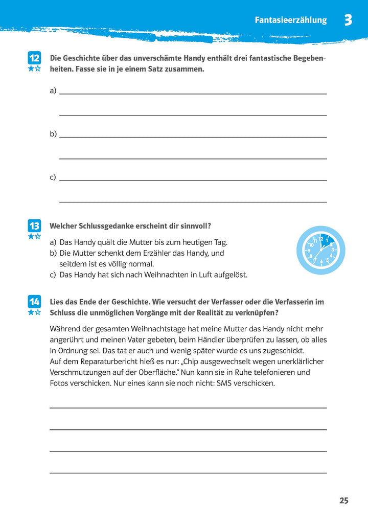 10-Minuten-Training Texte schreiben. Deutsch 5./6. Klasse | -