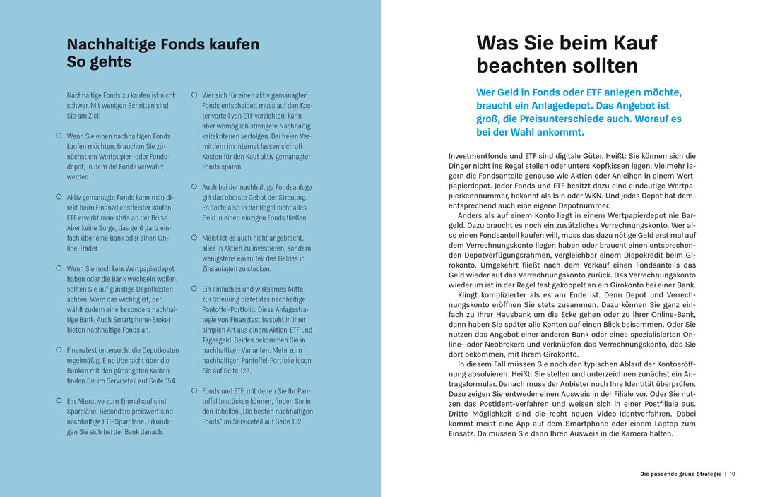 Grüne Fonds und ETF | Wittrock, Olaf