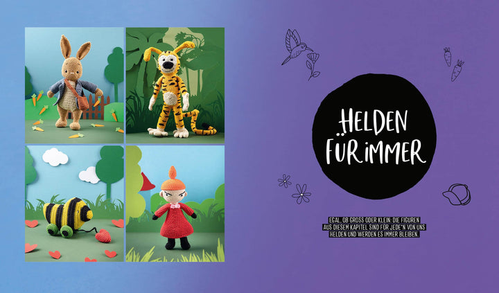 Helden der Kindheit - Das Häkelbuch - Band 5 | Urbanneck, Linda | Borges, Inga